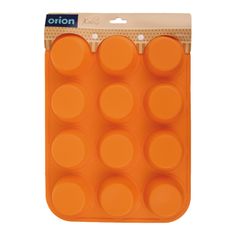 Orion Forma silikon muffiny 12 oranžová