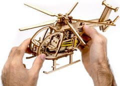 Wooden city 3D puzzle Vrtuľník 173 dielov