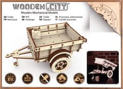 Wooden city 3D puzzle Príves 119 dielov