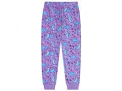 Paw Patrol Psi Patrol SKYE dámske pyžamo s dlhými rukávmi, sivé, fialové 3 lata 98 cm