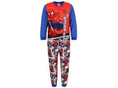 MARVEL COMICS Spiderman Chlapčenské jednodielne pyžamo/kombinéza, fleece, modro-červené OEKO-TEX 2-3 let 92-98 cm