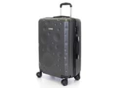 T-class® Cestovný kufor 628, matná sivá, L