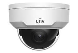 Uniview IP kamera 1920x1080 (FullHD), až 30 sn/s, H.265, obj. 2,8mm (112,9°), PoE, IR 30m, WDR 120dB