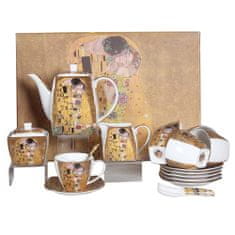 Home Elements  Luxusná čajová súprava, 15 ks, Klimt, Bozk zlatý