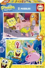 EDUCA Puzzle Sponge Bob 2x48 dielikov