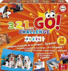 EDUCA Stolová hra 3,2,1… GO! Challenge Puzzle