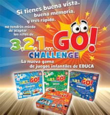 EDUCA Stolová hra 3,2,1… GO! Challenge Slová (anglicky)