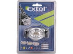 Extol Craft čelovka 8 + 2 LED diod