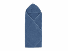 Jollein Osuška s kapucňou froté 75x75 cm Jeans Blue