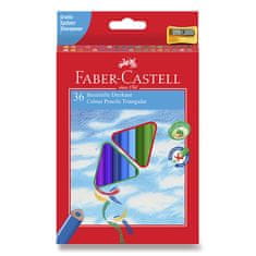 Faber - Castell Pastelky trojhranné ECO 36 ks + ořezávátko