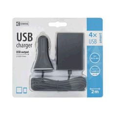EMOS Univerzální USB adaptér do auta V0216 Univerzální USB adaptér do auta 7,3A (36,5W) max., kabelový