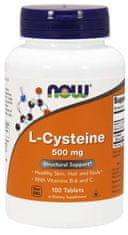 NOW Foods L-Cysteine, 500 mg, 100 tabliet