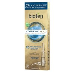 Bioten Vyplňujúce koncentrované ampulky Hyaluronic Gold (Replumping Anti-Wrinkle Ampoules) 7 x 1,3 ml