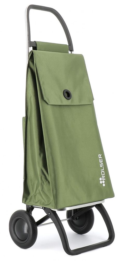 Rolser Akant MF RG2 nákupná taška na kolieskach, zelená khaki