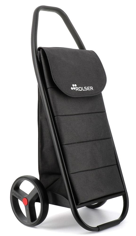 Rolser Com Tweed Polar Black Tube taška na kolečkách, černá - zánovné