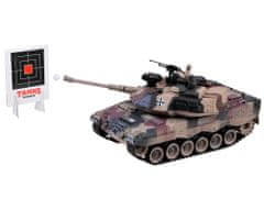 JOKOMISIADA Realistický vojenský tank Leopard strieľa Rc0106