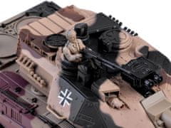 JOKOMISIADA Realistický vojenský tank Leopard strieľa Rc0106