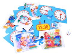 JOKOMISIADA Učenie hodín Spoznávanie času puzzle GR0455
