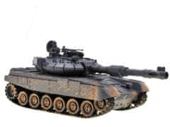 JOKOMISIADA Ovládaný tank T90 strieľa jazda svieti RC0373