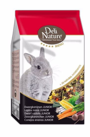 Deli Nature 5 Menu zakrpatený králik junior 2,5 kg