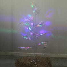 eCa  WSA-2256 Svietiaci vianočný stromček multicolor 150 cm