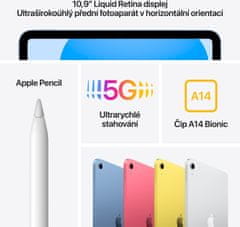 Apple iPad 2022, 64GB, Wi-Fi + Cellular, Yellow (MQ6L3FD/A)