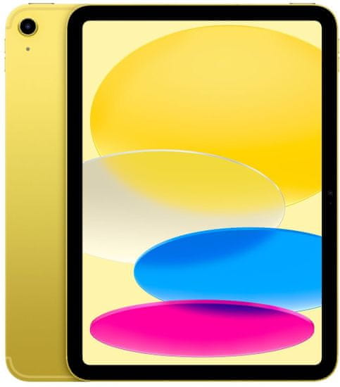 Apple iPad 2022, 256GB, Wi-Fi + Cellular, Yellow (MQ6V3FD/A)