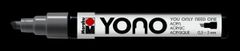 Marabu YONO akrylový popisovač 0,5-5 mm - sivý