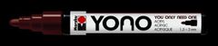 Marabu YONO akrylový popisovač 1,5-3 mm - hnedý