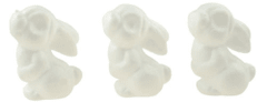 Dieliky z polystyrénu zajačikovia 7 cm (3 ks)