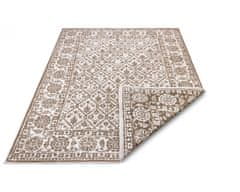 NORTHRUGS Kusový koberec Twin-Wendeteppiche 105432 Linen – na von aj na doma 80x150