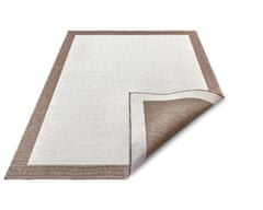 NORTHRUGS Kusový koberec Twin-Wendeteppiche 105474 Linen – na von aj na doma 80x150