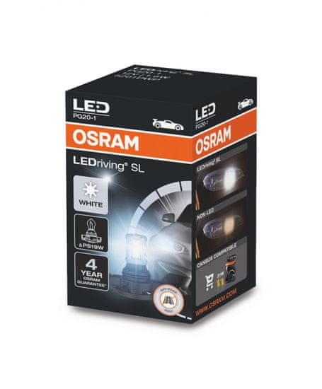 Osram OSRAM LED PS19W 12V 1,8W PG20-1 Retrofit LED Cool White 6000K 1ks 5201DWP