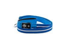 limaya LED svietiaca vodítko pre psov thin strip Blue