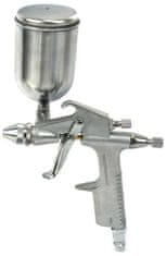 GEKO Striekacia pištoľ HVLP MINI s hornou kovovou nádobkou 200ml, tryska 0,5 mm