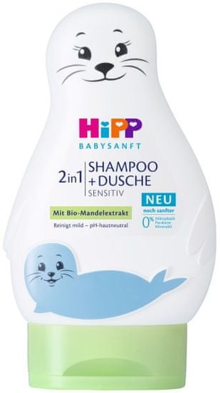 HiPP Babysanft Šampón "Vlasy & Tělo"