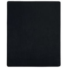 Vidaxl Plachty Jersey 2 ks čierna 140x200 cm bavlna