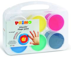 PRIMO Prstové farby 6 x 100 ml