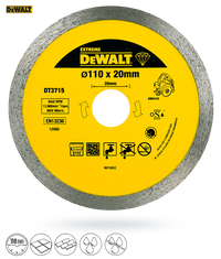DeWalt Diamantový kotúč 110 1,6x8mm DT3715