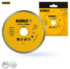 DeWalt Diamantový kotúč 110 1,6x5 mm DT3714