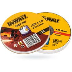 DeWalt kotúč na rezanie kovov 125x1,0 INOX (DYSK-10ks)