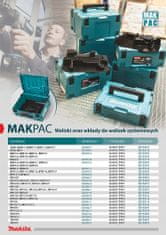 Makita Systémový kufor MAKPAC 2 395x295x163mm