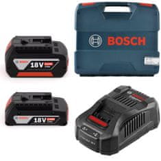 Bosch Skrutkovač 18V 50Nm 1x2Ah 1x5Ah GSR 18V-50
