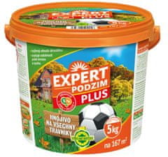 Expert Hnojivo trávníkové - jeseň Plus 5 kg vedro