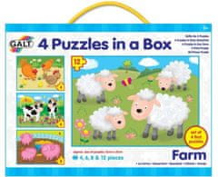 GALT 4 Puzzle v krabici - Farma