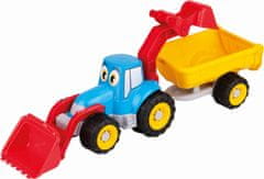 Androni Veselý traktor s vlekom - 55 cm