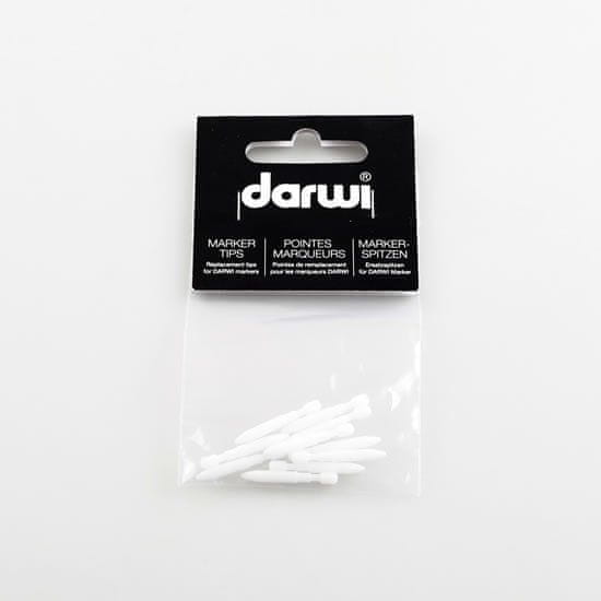 Darwi ACRYL OPAK akrylová fixka 3 mm - náhradný hroty 10ks do fixy