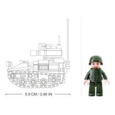 Sluban Model Bricks M38-B0750 Malý tank Wiesel AWC 2v1