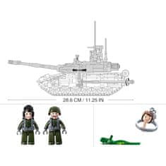 Sluban Model Bricks M38-B0756 Veľký bojový tank T-90