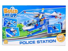 Mikro Trading Stavebnice BuildMeUp, Policajná stanica 122 ks v krabici